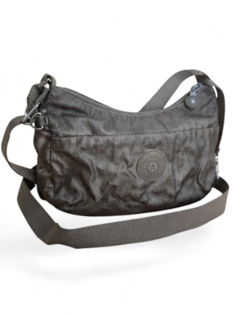 Kipling "Larysa" Metallic Bronze Crossbody Bag | Like New